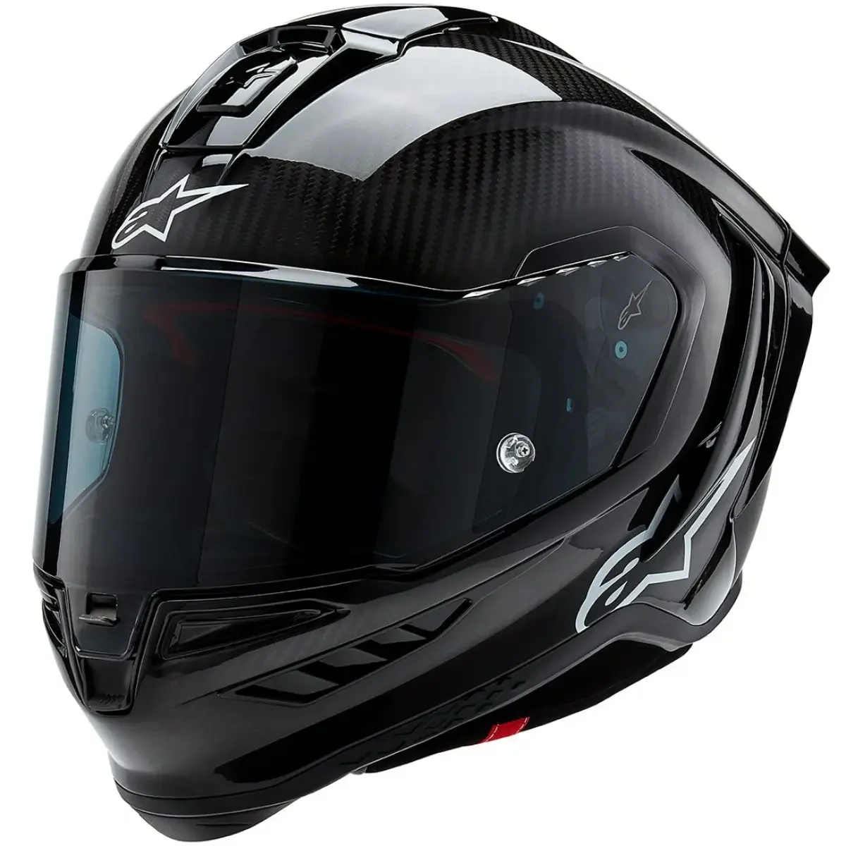 alpinestars supertech R10 カーボンヘルメット ブラック Capacete Alpinestars Supertech R10 Monocolor Preto (Fibra de